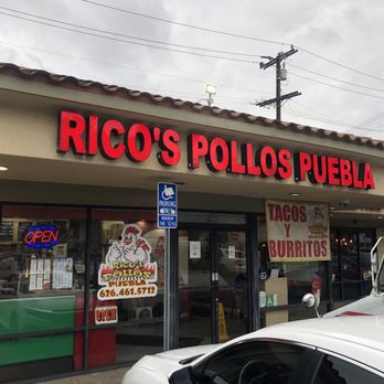 Rico’s Pollos Puebla - Front - Chicken Shop Near Me - Arcadia, California Rico’s Pollos Puebla - Front - Chicken Shop Near Me - Arcadia, California