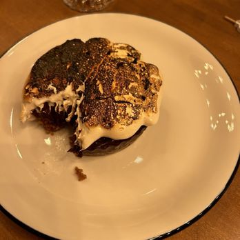 Mack's Bingo - This was the smores cake thing. They pulled a log off the hearth and toasted the mallow right in front of us - Cocktail Bars Near Me - Wardensville, West Virginia Mack's Bingo - This was the smores cake thing. They pulled a log off the hearth and toasted the mallow right in front of us - Cocktail Bars Near Me - Wardensville, West Virginia