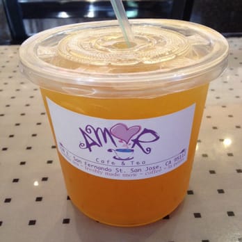 Breaktime Tea - Mango green tea - Cafes Near Me - San Jose, California