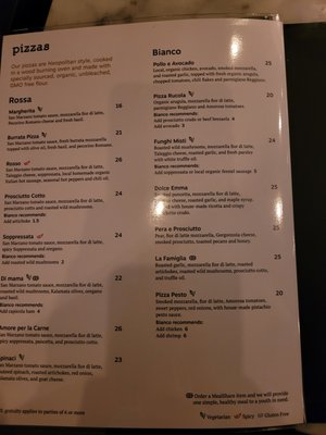Menu photo 4 Bianco Edmonton, AB Menu photo 4 Bianco Edmonton, AB