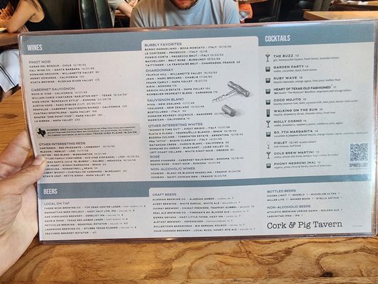 Menu photo 3 Cork & Pig Tavern Irving, TX Menu photo 3 Cork & Pig Tavern Irving, TX