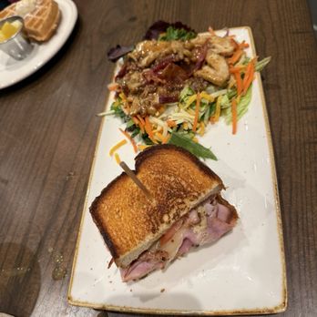 First Watch - Ham & Gruyere Melt and Sweet Honey Pecan Salad - Breakfast & Brunch Near Me - Ponte Vedra, Florida