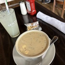 The Shagwong Tavern - New England clam chowder.