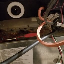 leaking Collector Box improperly installed by Service Experts leaking Collector Box improperly installed by Service Experts
