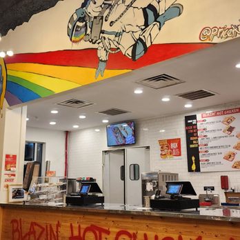 Blazin' Hot Chicken - The counter where you order. - Chicken Shop Near Me - Lafayette, Louisiana