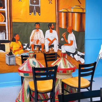 Lete's Injera and Cafe - Interior - Eritrean Near Me - Indianapolis, Indiana