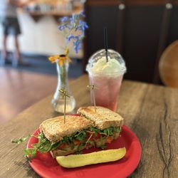 Veggie sandwich and Italian soda July 2026