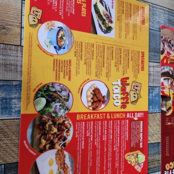 The Waffle Taco - Menu - Breakfast & Brunch Near Me - Antioch, Tennessee The Waffle Taco - Menu - Breakfast & Brunch Near Me - Antioch, Tennessee