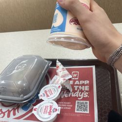Wendy's - frosty doesn't sloop, potato was bus asf