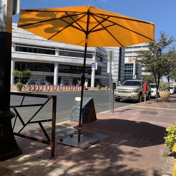Bombolé - Outdoor seating and library across the street - Indian Near Me - Tucson, Arizona Bombolé - Outdoor seating and library across the street - Indian Near Me - Tucson, Arizona