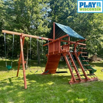 PlayN Wisconsin - Sloped yards are no problem for our custom Play systems! - Kids Activities Near Me - Middleton, Wisconsin PlayN Wisconsin - Sloped yards are no problem for our custom Play systems! - Kids Activities Near Me - Middleton, Wisconsin