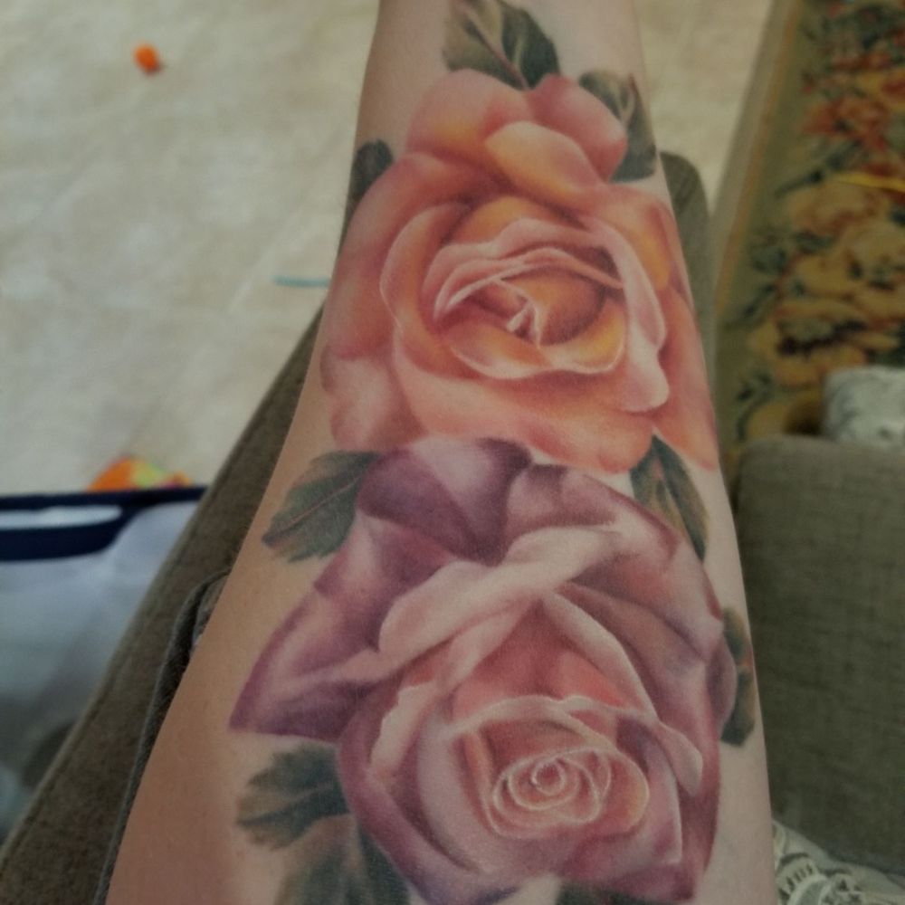 Devoted Ink - Completely healed in low light. I didn't have any scabbing or loss of color like I have had in past tattoos - Tattoo Near Me - Temecula, California