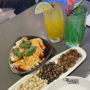 Hot Space Grilled Fish - Appetizer: Chicken in chilly sauce Drink: sparkling mango and green apple - Seafood Near Me - Edison, New Jersey Hot Space Grilled Fish - Appetizer: Chicken in chilly sauce Drink: sparkling mango and green apple - Seafood Near Me - Edison, New Jersey