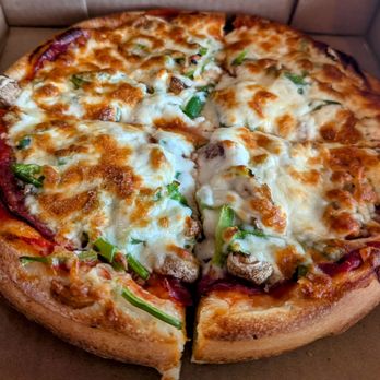 Jo-Jo’s Pizzeria - I ordered thin crust but... Still good. Combo, small. - Pizza Near Me - Ottawa, Ontario