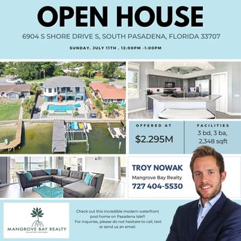 Troy Nowak - Mangrove Bay Realty - Beautiful Pasadena Waterfront Home For Sale - Real Estate Agents Near Me - Bradenton, Florida Troy Nowak - Mangrove Bay Realty - Beautiful Pasadena Waterfront Home For Sale - Real Estate Agents Near Me - Bradenton, Florida