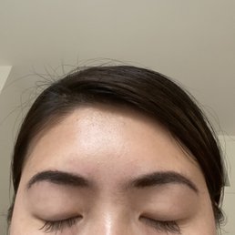 Single natural set (120) - natural new set ($75) after exactly 2 months!