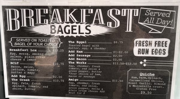 Menu photo 6 Rocky Mountain Bagel Company Canmore, AB Menu photo 6 Rocky Mountain Bagel Company Canmore, AB