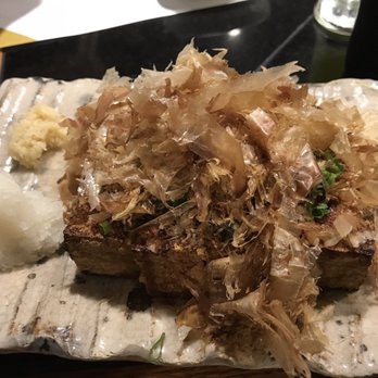 Restaurant SUNTORY - fried tofu w/ grated daikon & bonito flakes - Japanese Near Me - Honolulu, Hawaii