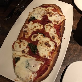 Haven Craft Kitchen + Bar - margherita pizza was pretty good but a little over cooked - New American Near Me - Orange, California