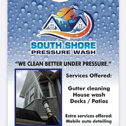 South shore pressure wash - Call or email us now!