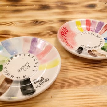 Clay 'n Play - Hur färgerna ser ut efter bränning - Arts & Crafts Near Me - Stockholm, Alberta Clay 'n Play - Hur färgerna ser ut efter bränning - Arts & Crafts Near Me - Stockholm, Alberta
