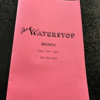 The Water Stop - Menu - American Near Me - Marfa, Texas The Water Stop - Menu - American Near Me - Marfa, Texas