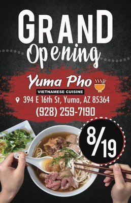 Menu photo 8 Yuma Pho Yuma, AZ