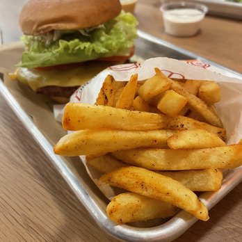 Next Level Veggie Grill Ballard - Large order of fries - Vegan Near Me - Seattle, Washington
