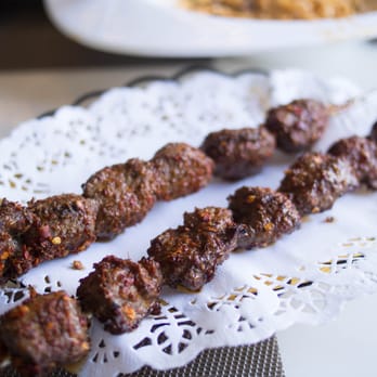 FEY Restaurant - Xinjiang Kebab - well seasoned and flavorful cubes of lamb. A Bay Area find! - Szechuan Near Me - Menlo Park, California FEY Restaurant - Xinjiang Kebab - well seasoned and flavorful cubes of lamb. A Bay Area find! - Szechuan Near Me - Menlo Park, California