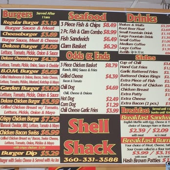 Freeland Shell Station - Menu - Gas Stations Near Me - Freeland, Washington