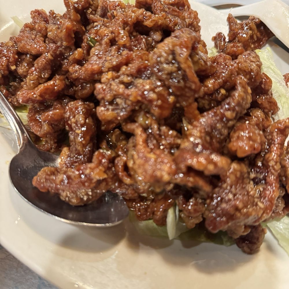 Orange beef