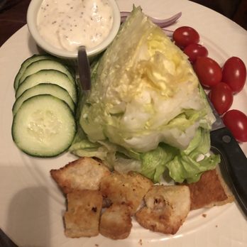 Glarner Stube - Wedge salad. - American Near Me - New Glarus, Wisconsin Glarner Stube - Wedge salad. - American Near Me - New Glarus, Wisconsin