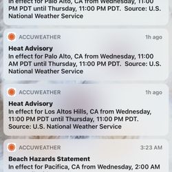 Town of Los Altos Hills - Heat Advisory in Effect LAH & surroundings! @Town of Los Altos Hills CA Tue 10/17/23