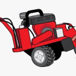 R's Stump Grinding - Pic of cartoon stump grinder