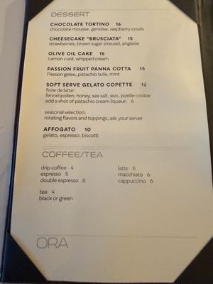 Menu photo 2 ORA FreeStyle Italian Oradell, NJ Menu photo 2 ORA FreeStyle Italian Oradell, NJ