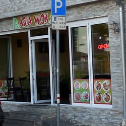 Asia Wok - nachmittags bei sommerwetter