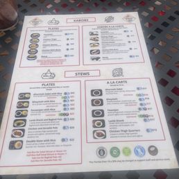 Menu Menu