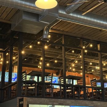 Yogi's Bar & Grill - Nice enclosed private room upstairs - glass so you can stay connected to all the downstairs action! - Sports Bars Near Me - Upper Arlngtn, Ohio