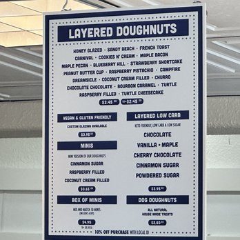 Parlor Doughnuts - Menu - Coffee & Tea Near Me - Panama City Beach, Florida
