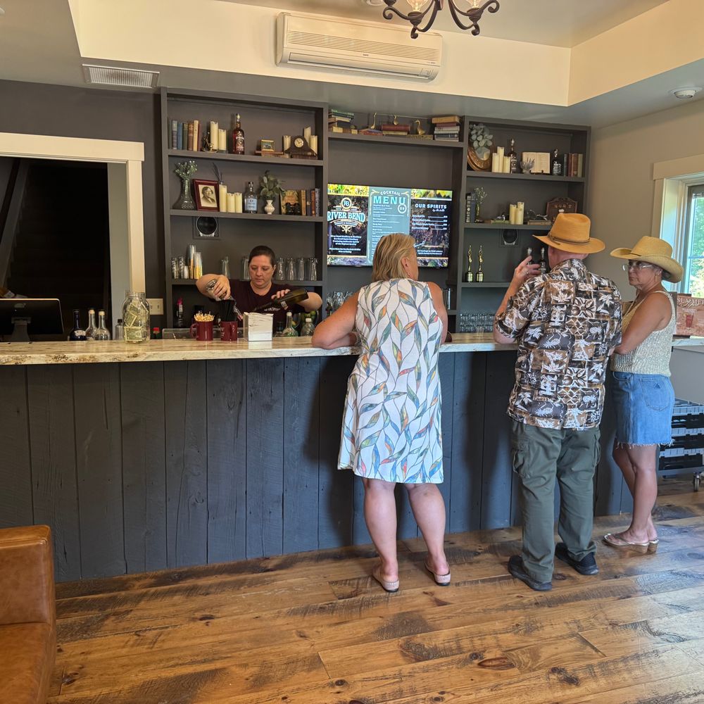 River Bend Winery & Distillery - wine tasting counter - Wineries Near Me - Chippewa Falls, Wisconsin River Bend Winery & Distillery - wine tasting counter - Wineries Near Me - Chippewa Falls, Wisconsin