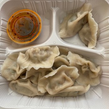Sister Liu's Kitchen - P2 Pork Chive Dumplings - Chinese Near Me - Durham, North Carolina Sister Liu's Kitchen - P2 Pork Chive Dumplings - Chinese Near Me - Durham, North Carolina