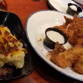 Red Lobster - Coconut shrimp with loaded mashed potatoes - Seafood Near Me - Newark, Delaware