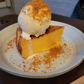Duo Cafe - Sweet potato basque cheesecake - Cafes Near Me - New York, New York
