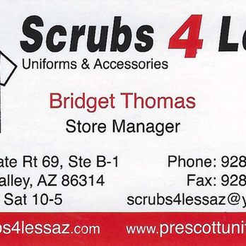 Scrubs 4 Less - Uniforms Near Me - Prescott Valley, Arizona