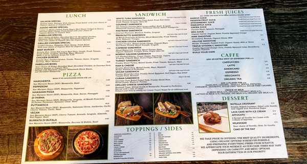 Menu photo 1 Caffe Gourmet Weston, FL