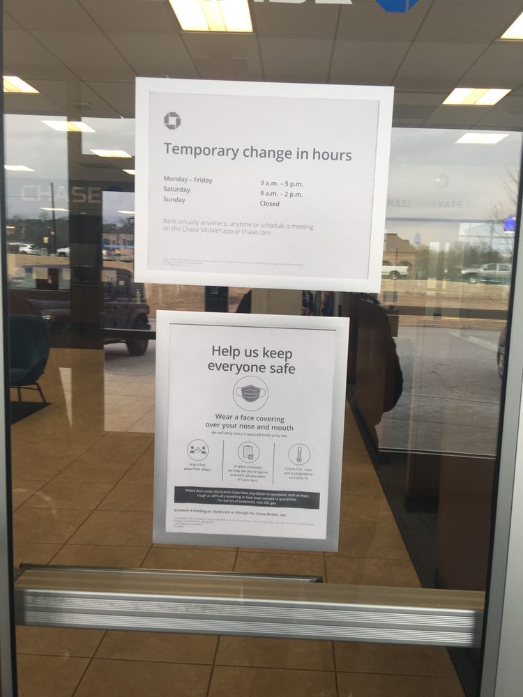 CHASE BANK Updated September 2024 7354 Spout Springs Rd, Flowery