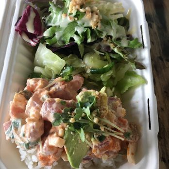 Side Of Aloha - Spicy Kilauea poke w ginger cabbage - Hawaiian Near Me - Draper, Utah Side Of Aloha - Spicy Kilauea poke w ginger cabbage - Hawaiian Near Me - Draper, Utah