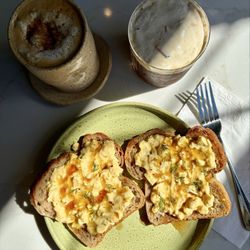 Kompound Cafe - Egg salad on sourdough