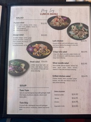 Menu photo 3 My Ivy Thai San Francisco, CA