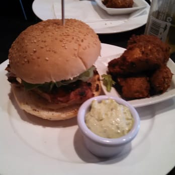 Gourmet Burger Kitchen - Chicken burger with mushrooms and creamy dipping sauce. - Burgers Near Me - Dublin, D
